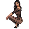 Chilirose - Cr 4647 Top & Leggins Noir S/M